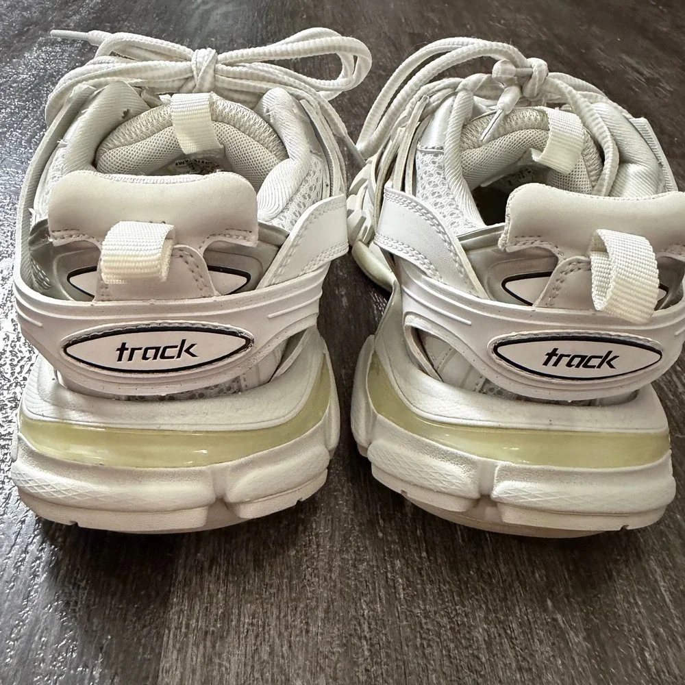 Balenciaga Track Sneakers Womens 36‎ White Chunky Mesh Designer Trainers